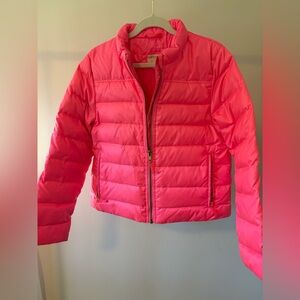Crewcuts Neon Pink Down Puffer Jacket